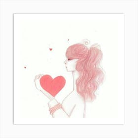 A Heart For You Art Print