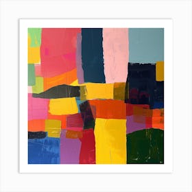 Modern Abstract Collection 27 Art Print