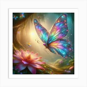 Fantasy Butterfly Art 1 Art Print