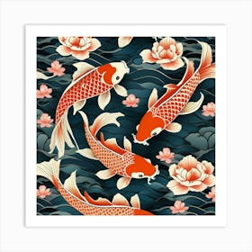 Koi Fish 4 Art Print