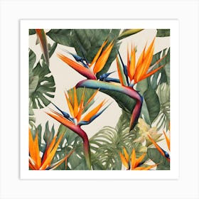 Bird Of Paradise Art Print