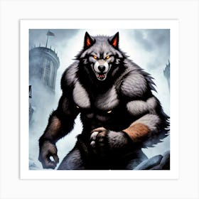 Werewolf 11 Art Print