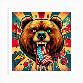 Bear Art Art Print