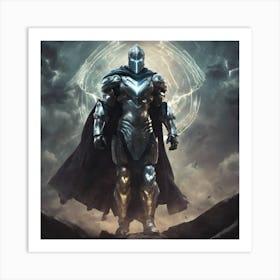 Psycich knight Art Print