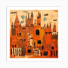 Cityscape 5 Art Print