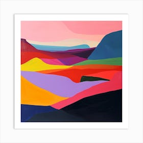 Abstract Travel Collection Sierra Leone 1 Art Print