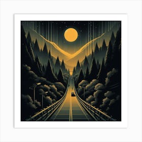 Road To Nowhere 2 Art Print