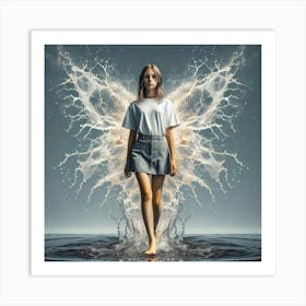 Angel Wings 7 Art Print