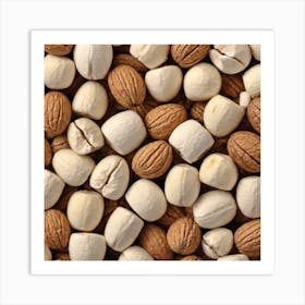 Nuts And Walnuts 1 Art Print