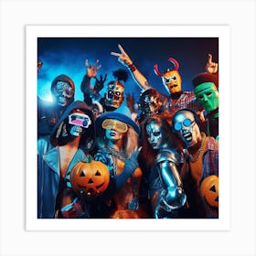 Halloween Party 37 Art Print