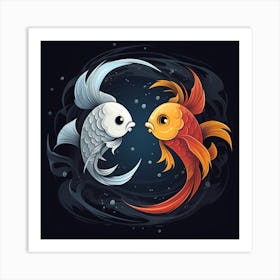 Koi Fish 8 Art Print