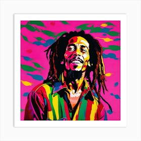 Bob Marley 1 Art Print