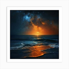 Night Sky 1 Art Print