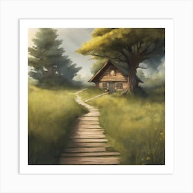 Small House Art Print