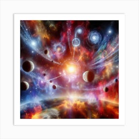 Outer Space Art Print