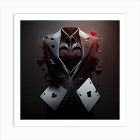 Playing Cards Art Print