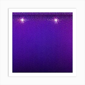 Purple design  Art Print