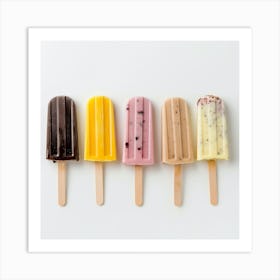 Popsicles 2 Art Print