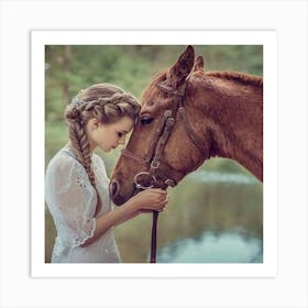 Beautiful Horse Art Print