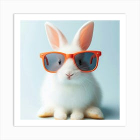 Rabbit In Sunglasses 1 Art Print