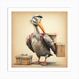 Pelican 35 Art Print