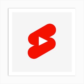 Youtube Logo Art Print