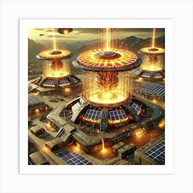 A Highly Detailed Science Fiction Illustration Sho 2 Art Print