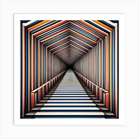 Tunnel Art Print