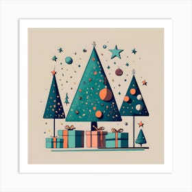 Christmas Tree 1 Art Print