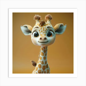 Giraffe 43 Art Print