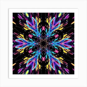 Abstract Psychedelic Art 25 Art Print