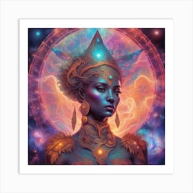 Lady Tiama Eternal Art Print