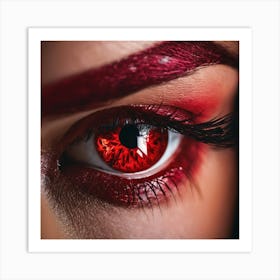 Red Eye 2 Art Print