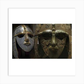 Egyptian Helmets Art Print