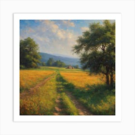 Country Road Art Print