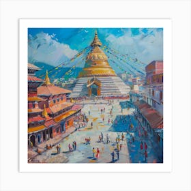 Kathmandu 5 Art Print