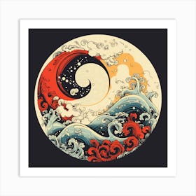 Great Wave 34 Art Print