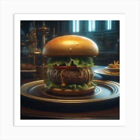 Burger 54 Art Print