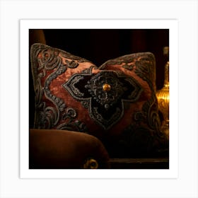 The old Pillow Art Print