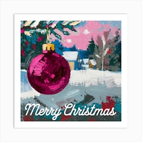 Merry Christmas 2 Art Print