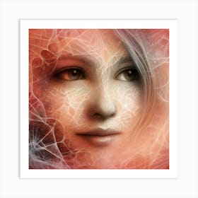 Face Of A Woman 3 Art Print