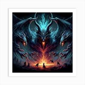 Demons Art Print