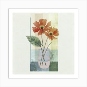 Flowers In A Vase 12 Art Print