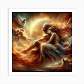 Lovers 3 Art Print