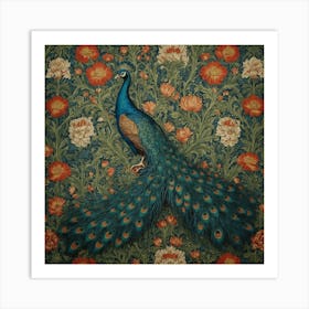 Peacock 1 Art Print