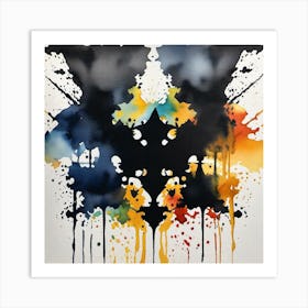 Splatter Painting 42 Art Print