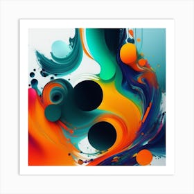 Abstract Painting 1 Art Print