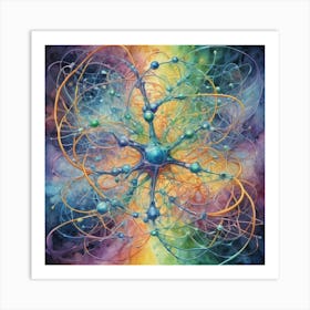 Neuron Painting 3 Art Print