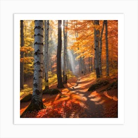 Autumn Forest Art Print