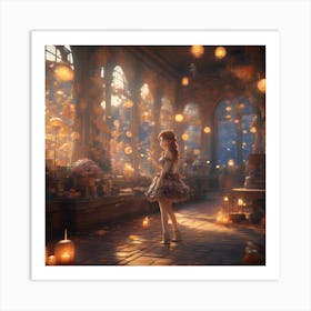 Lovable characters 6 Art Print